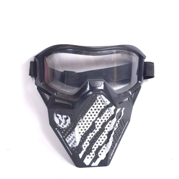 Nerf Rival Phantom Corps Protective Adjustable Face Mask Black White 2014 Hasbro - Picture 1 of 4